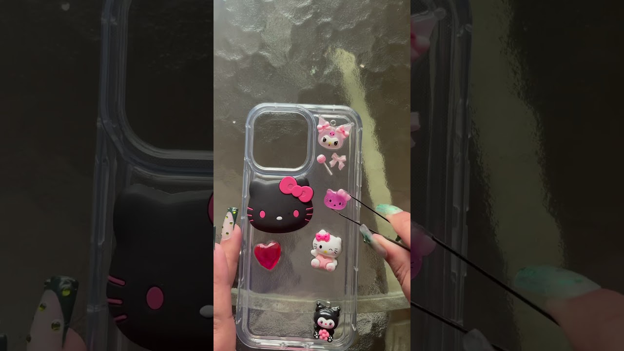 Another one✨ #hellokitty #kawaii #custom #customdesign #hellokittyandfriends #punk #punkrock #emo