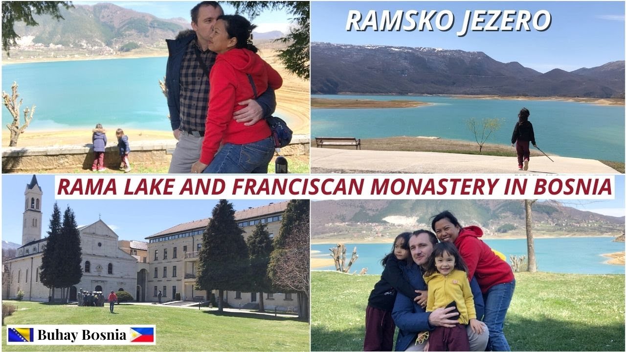 Prelijepo Ramsko Jezero i Franjevački Samostan | Franciscan Monastery at Ramsko Lake in Bosnia