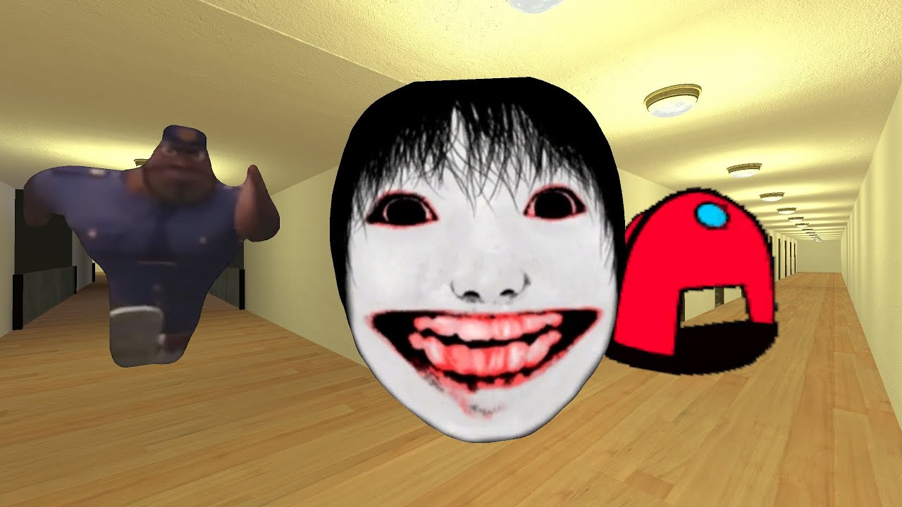 Officer Earl, Yoshie Kimura And Scary Among Us Nextbot Gmod