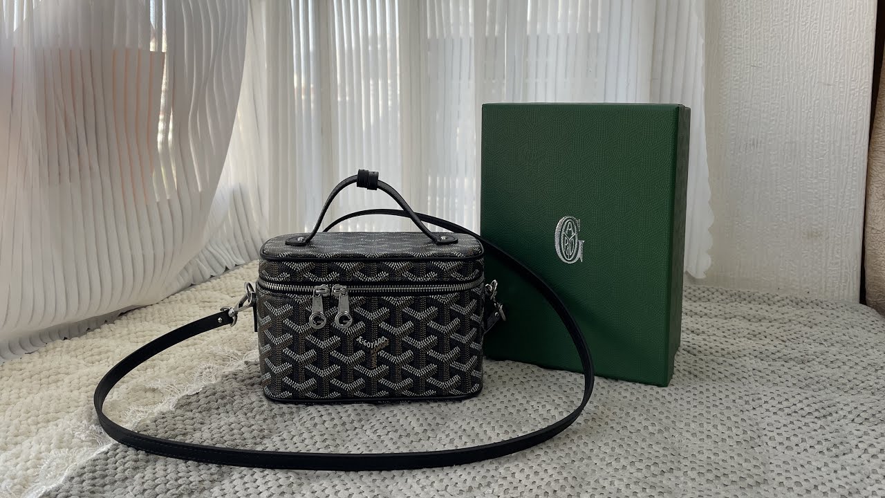 Goyard Vanity Muse Mini Noir Review #bag #review #unboxing