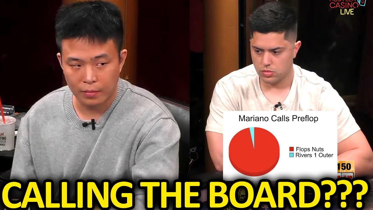 He Can't Stop Himself From Hero Calling Mariano @Hustler Casino Live