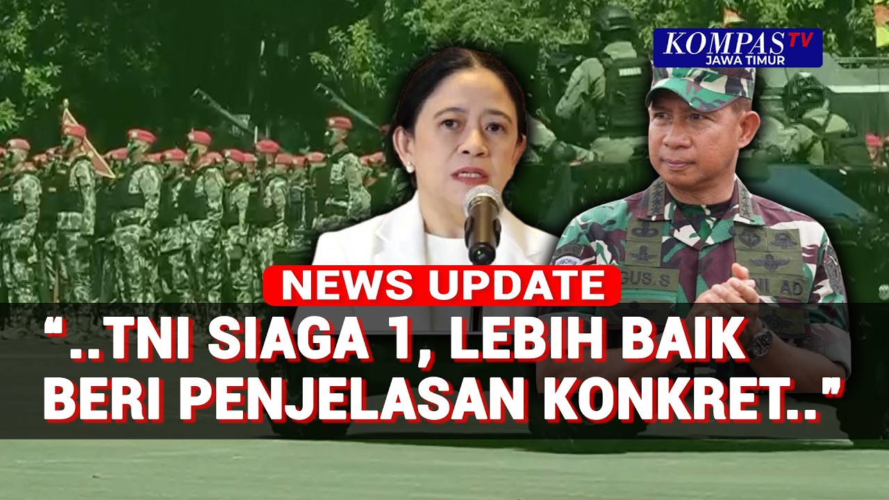 Perintah TNI Siaga I Jadi Sorotan DPR, Puan: Harus Ada Penjelasn Konkret, Perlu atau Tidak?