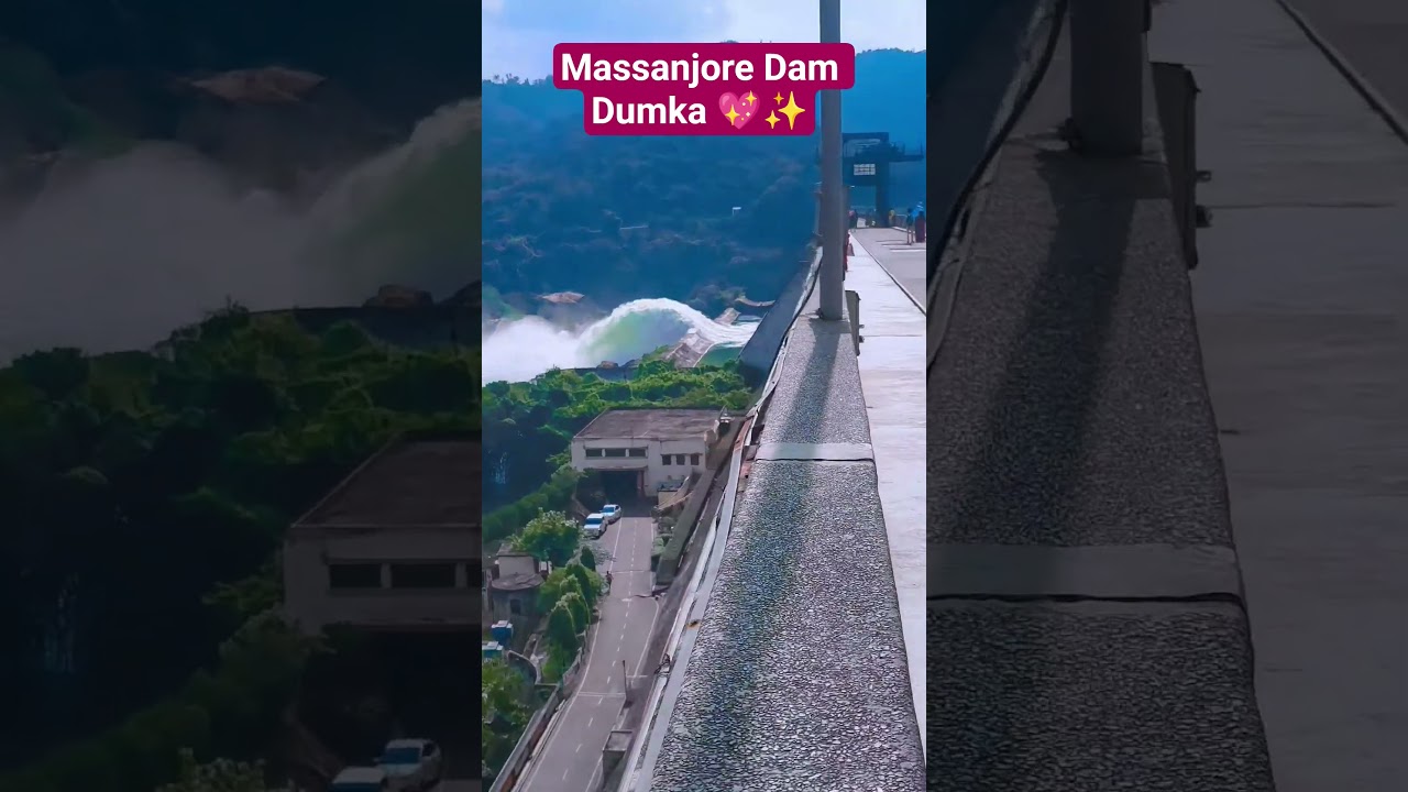 Massanjore Dam Dumka Jharkhand India #viralvideo #bollywoodsongs #travel #viralreels