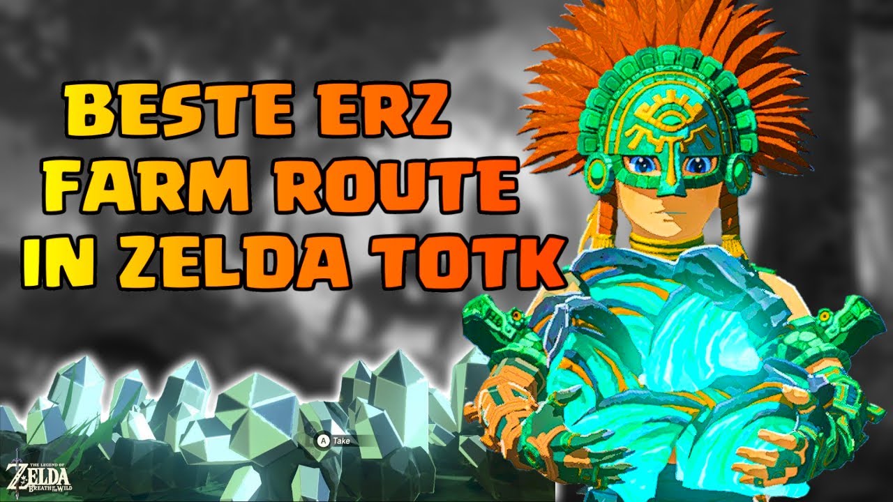 Zelda - Tears of the Kingdom - Diamanten und weitere seltene Erze Farmen 💎