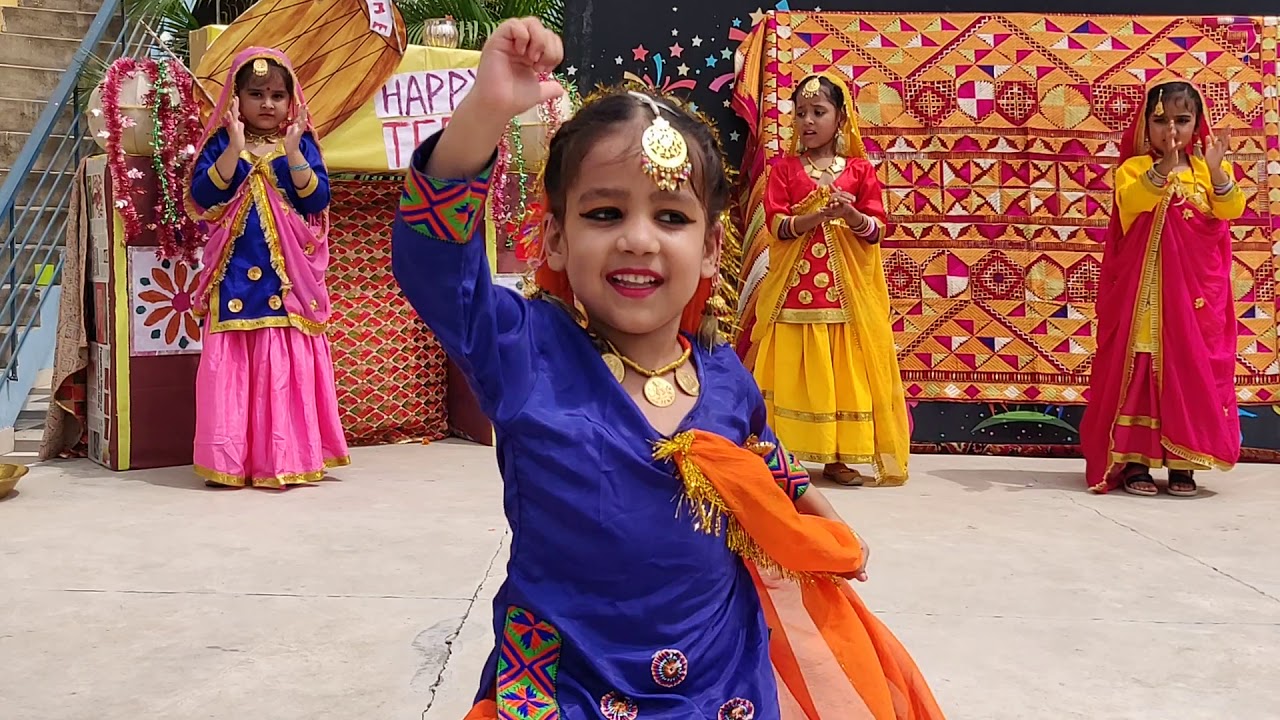 TEEJ CELEBRATIONS#GIDHA@THE MOTHER'S TOUCH KINDERGARTEN PATIALA