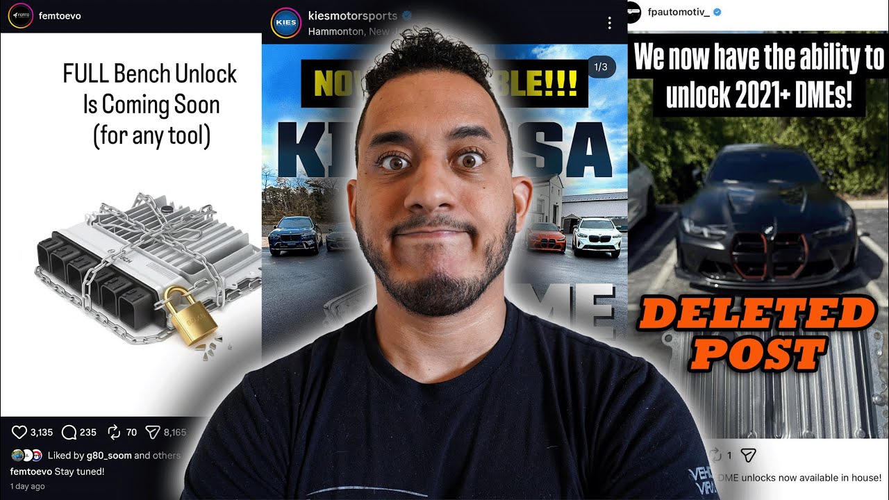 Ситуация с разблокировкой BMW DME просто БЕЗУМНАЯ!