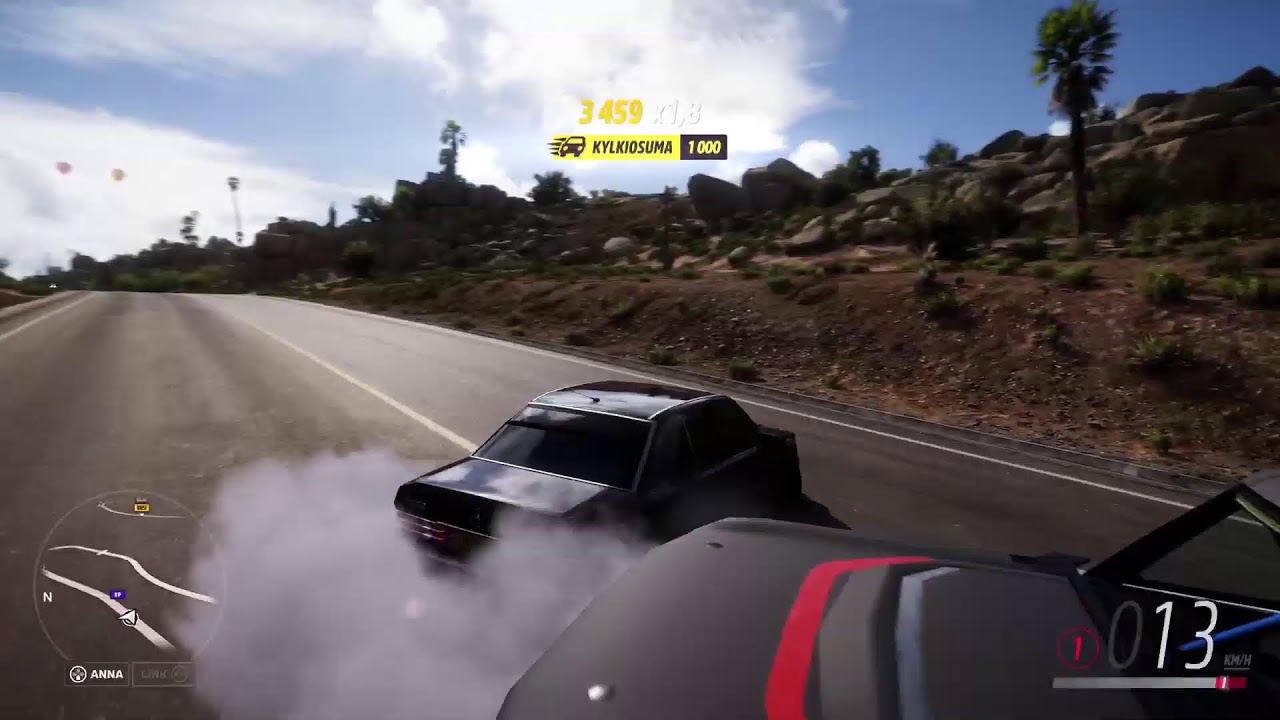 Fh5 Drifting Mercedes benz 190e