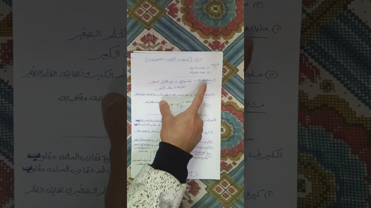 شرح نظري للأشكال الذي تنفذ علي المخرطه (تصفية الأقطار،السلبه،الكيرف،التجويف)