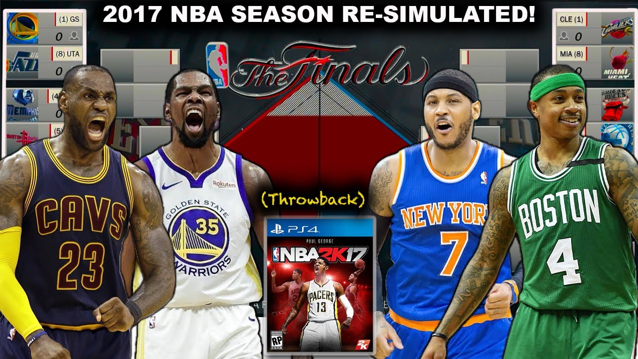 I Went Back To NBA2K17 and Simulated the Season with Live Games!