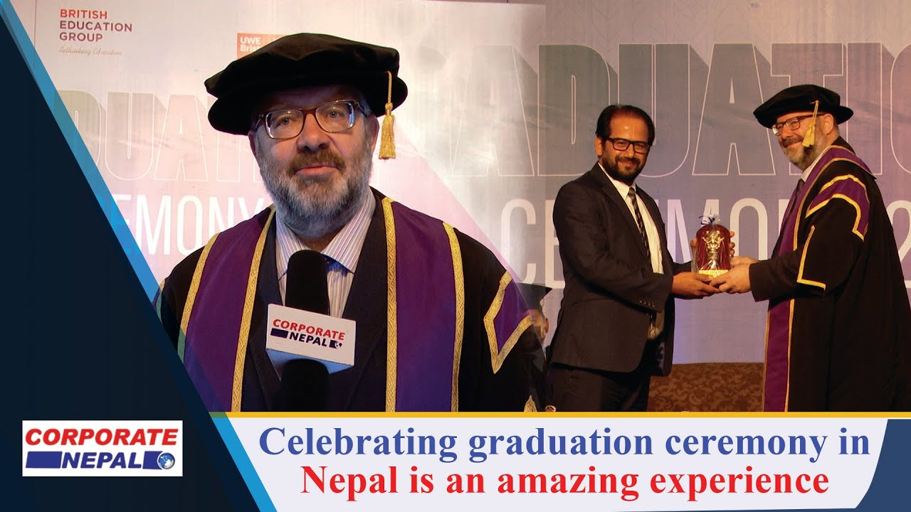 Celebrating graduation ceremony in Nepal is an amazing experience ll British College ll