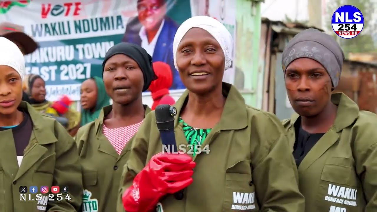 Umaarufu Waongezeka: Wakili Boniface Ndumia  Atoa Msaada kwa Warembo wa Vibarua Eneo La Bondeni