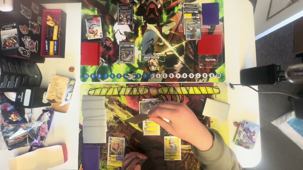 Digimon Deck Labs, Regulation Vol.4 Match, Jank Chronicles Vs. Liberator Puppets 