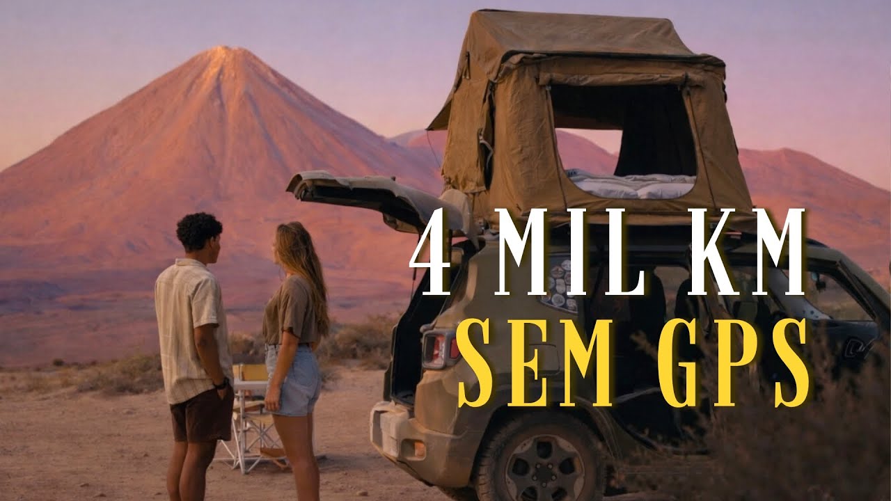 MORANDO no CARRO por 4 MIL KM até o DESERTO MAIS SECO do MUNDO