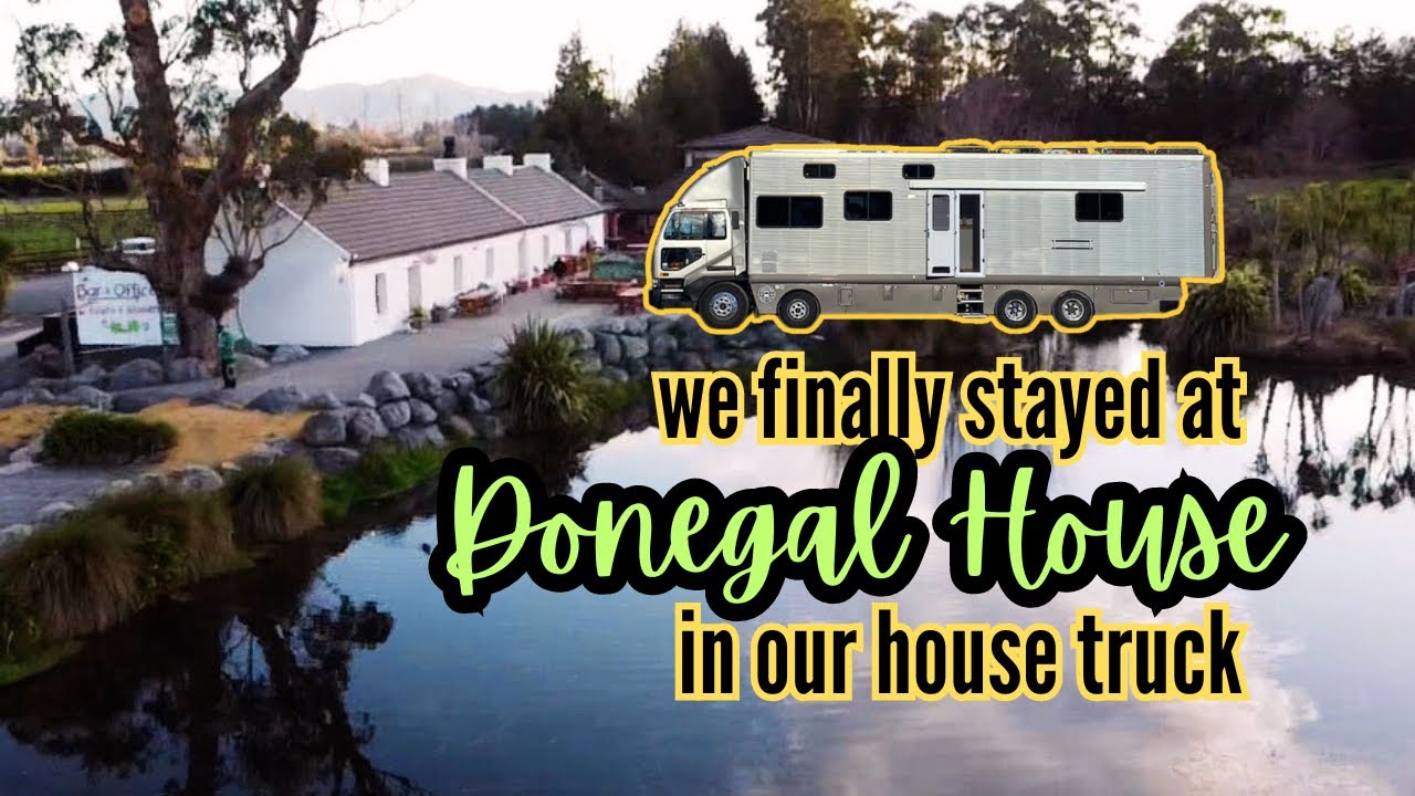 Motorhome and Caravan Parking at an Irish Hotel in the Country