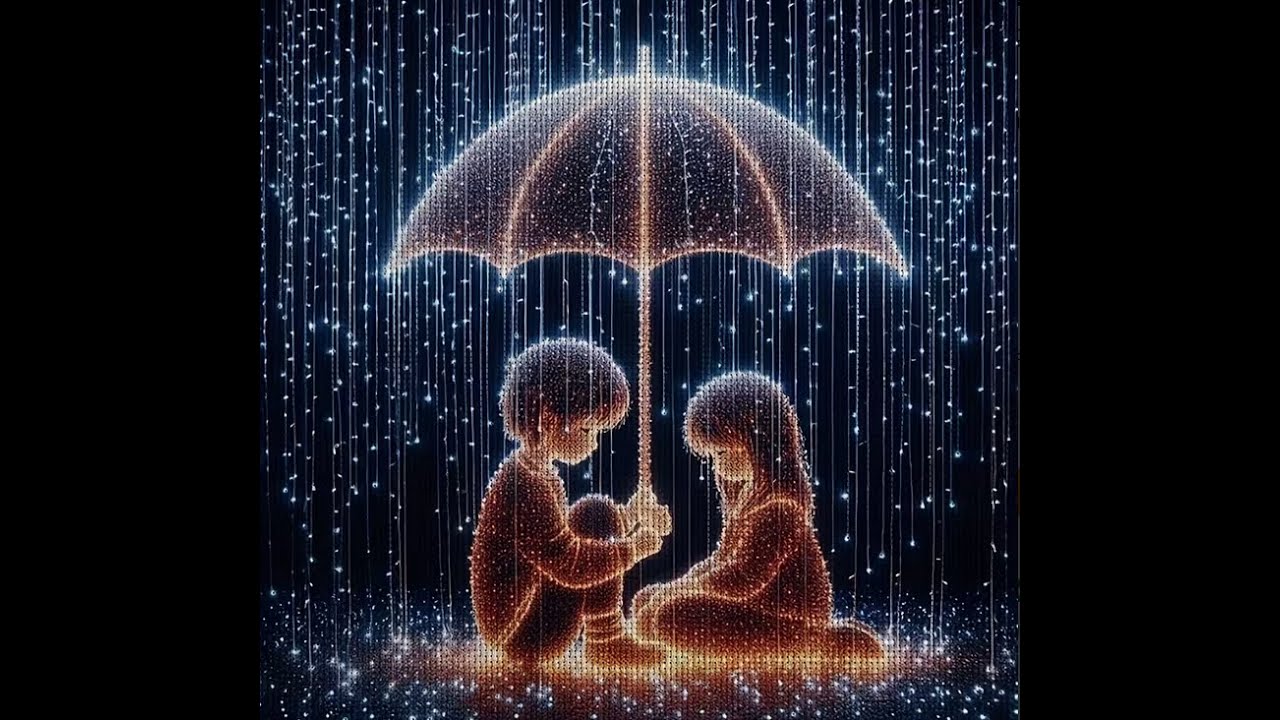 Regenliebe  ☔️ -#01- Stickt ein paar Perlen mit mir.