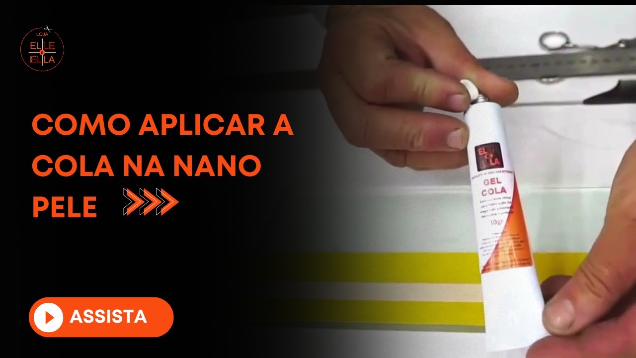 Como aplicar a cola na nano pele