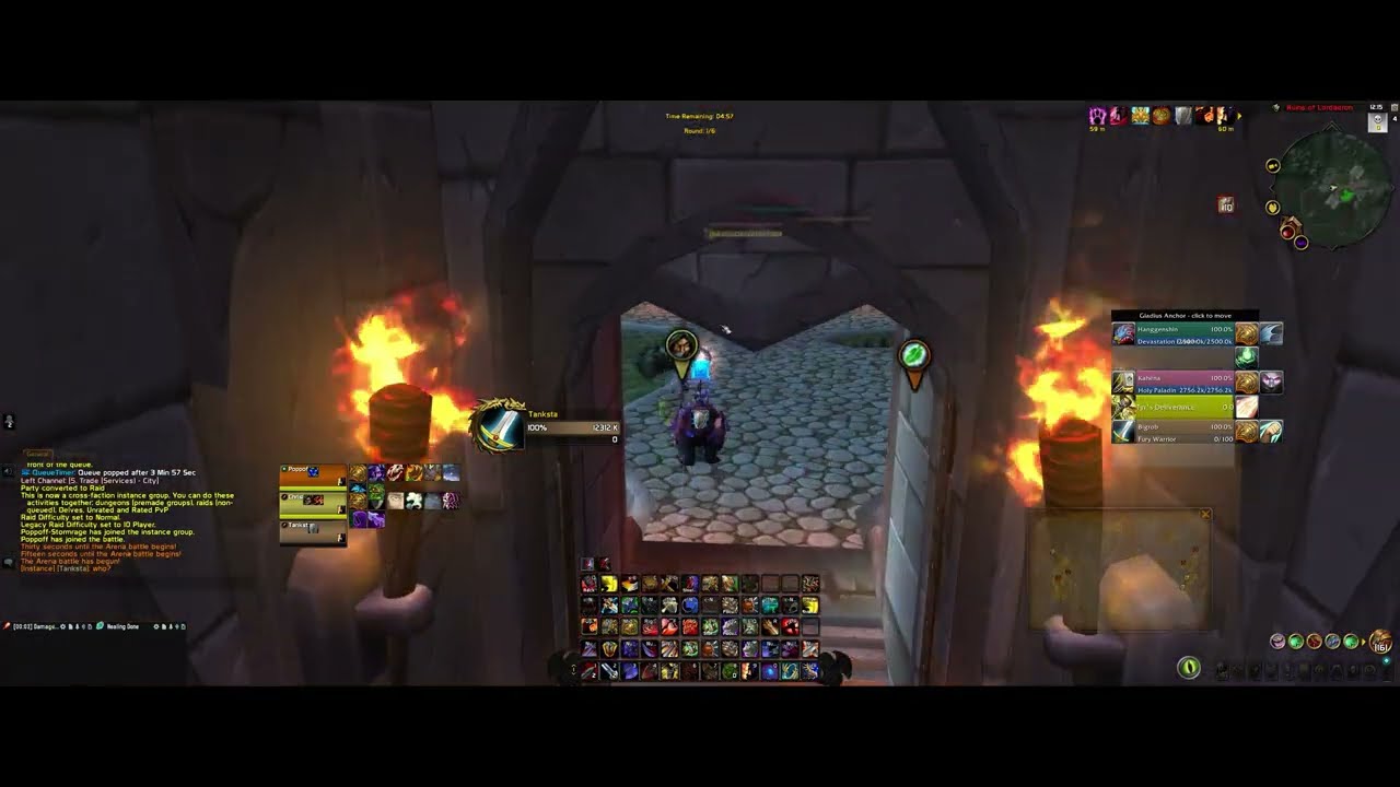 World Of Warcraft TWW 11.1.5 Arms Warrior Solo Shuffle 2000 MMR