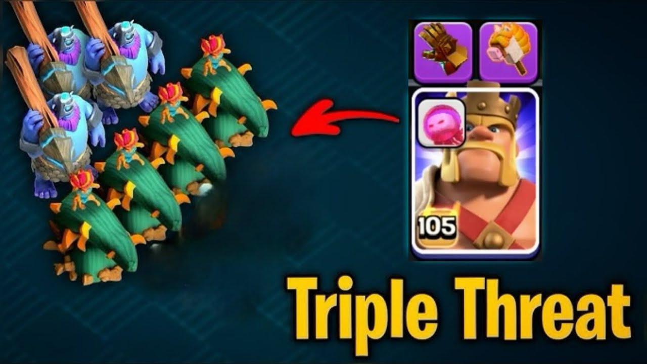 RC Charge RR | Ground Attack Strategy | Clash Of Clans