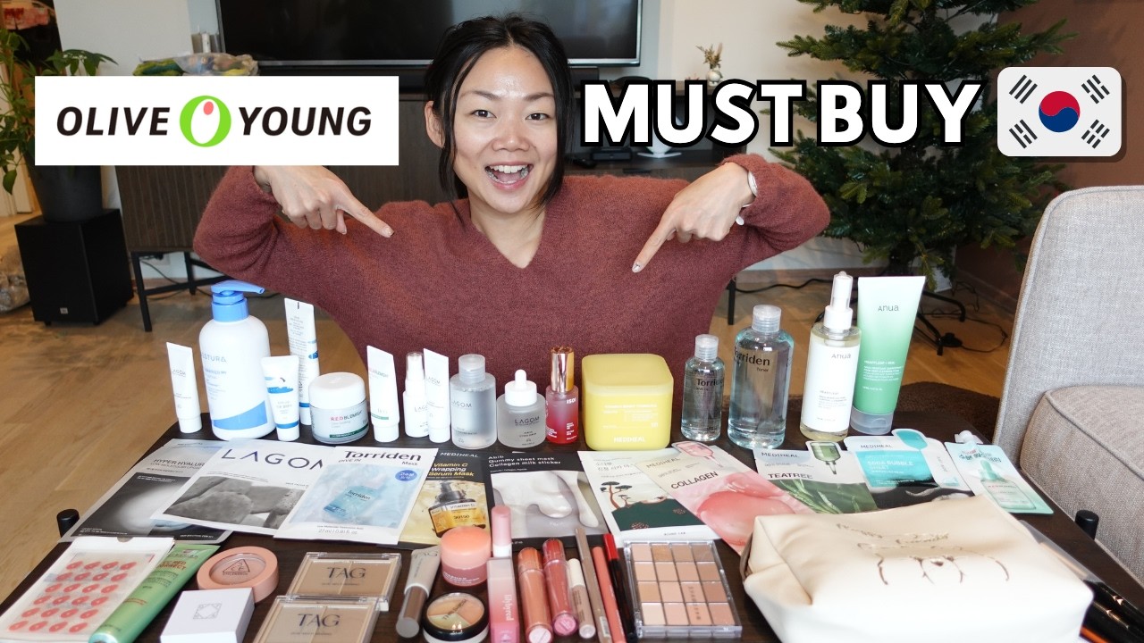 Olive Young Korea Haul: Local Koreans Told Me to Buy THESE