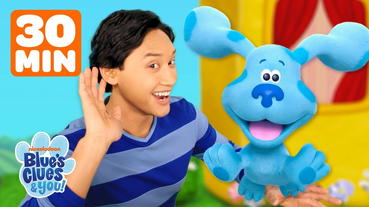 Blue & Josh Explore the 5 Senses! 👀🐾 45 Minutes | Blue's Clues & You!