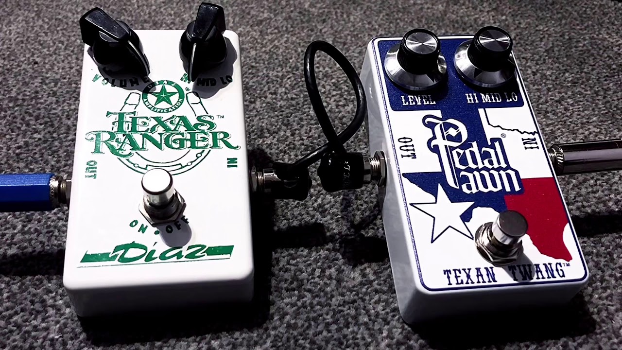 Cesar Diaz Texas Ranger VS Pedal Pawn Texan Twang