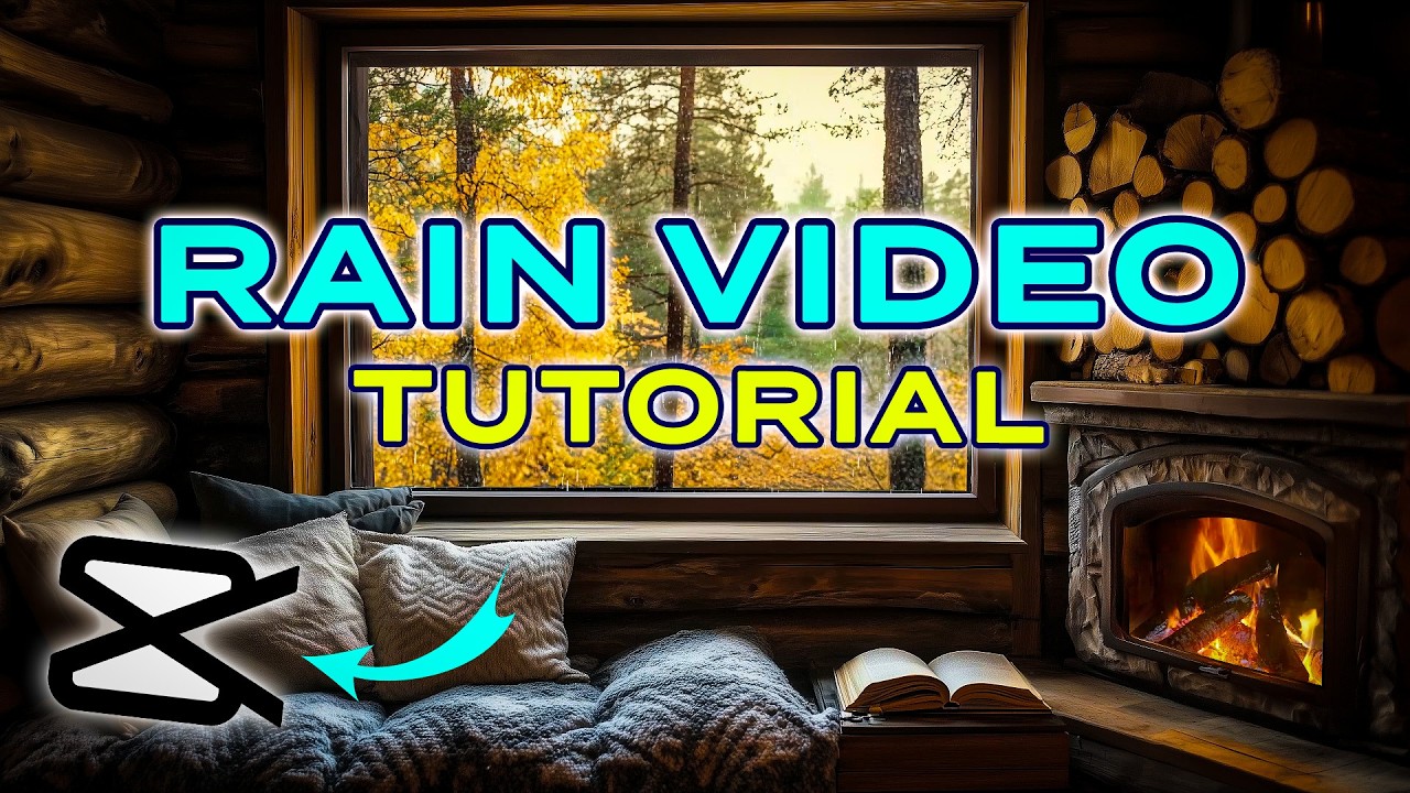 How to Create Rain Sleep Video in CapCut | Tutorial
