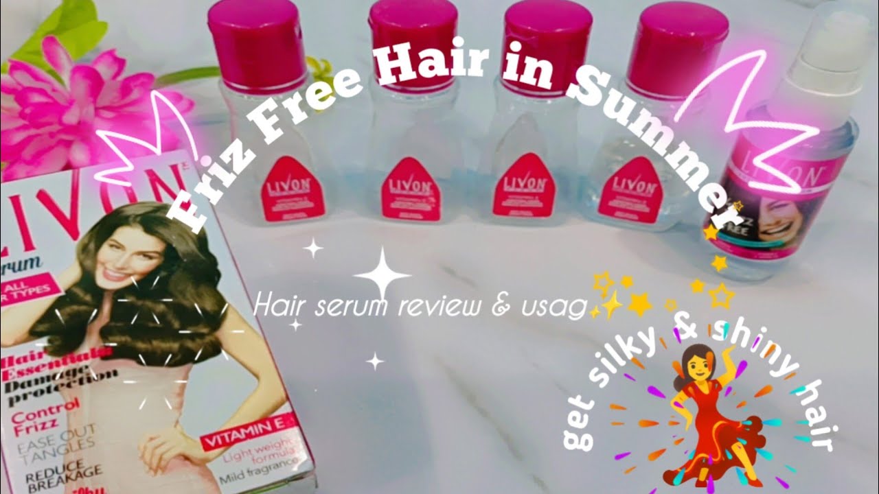 Livon Hair Serum Review💖Honest Results & Best Way to Use|Frizz-Free & Silky Hair