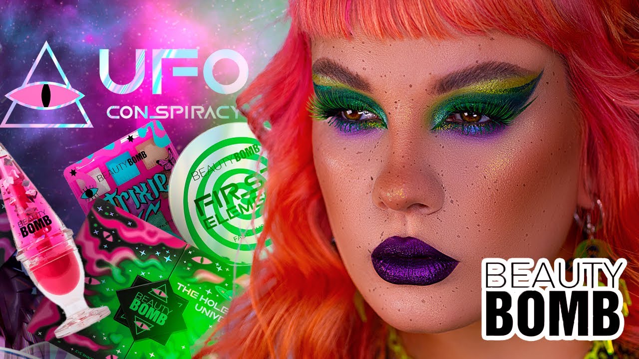 ОБЗОР ВСЕЙ 😱 НОВОЙ КОЛЛЕКЦИИ BEAUTY BOMB🛸UFO CONSPIRACY👽 СПАСЕТ ЛИ КОЛЛЕКЦИЯ ОТ 5G ?!