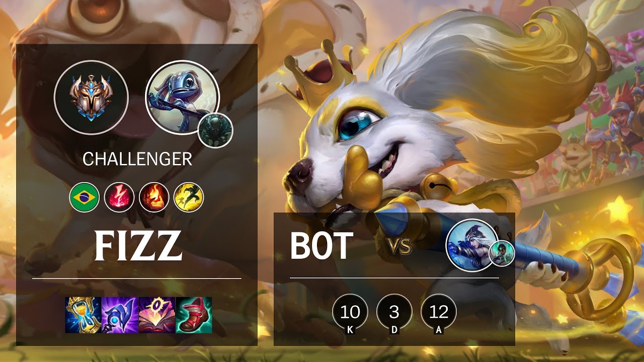 Fizz Bot vs Ashe - BR Challenger Patch 11.11