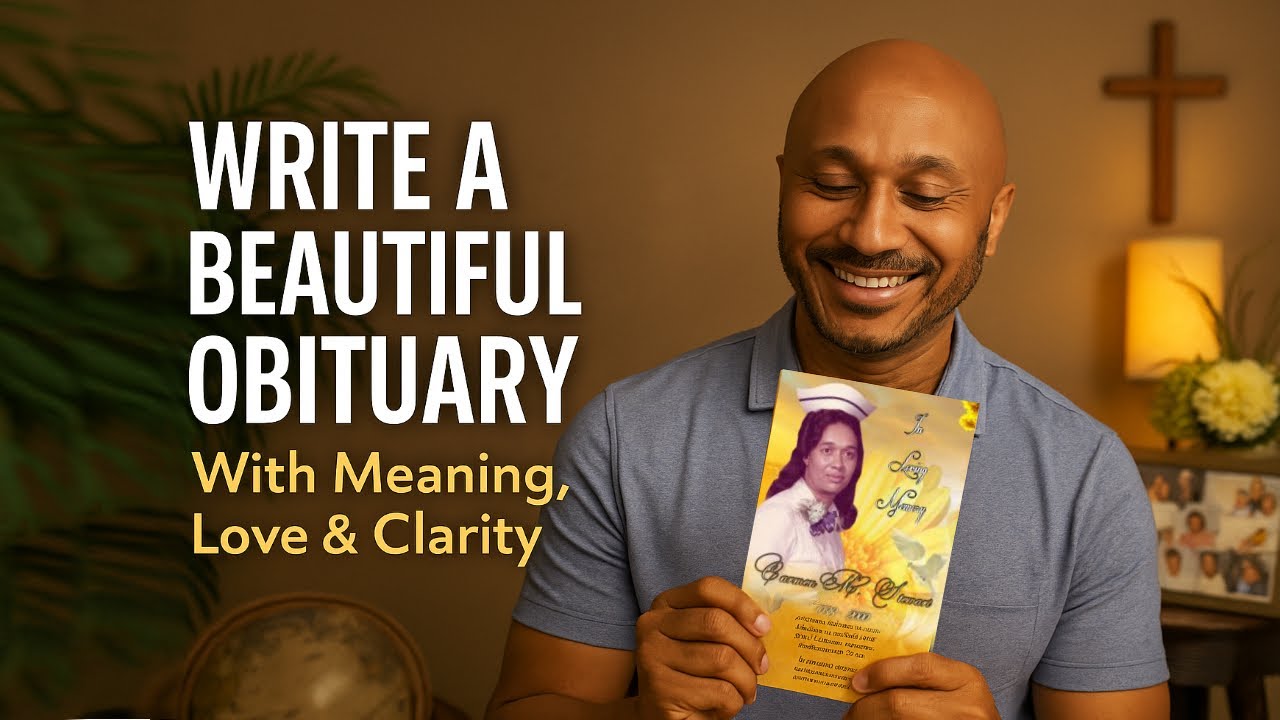 How to Write an Obituary That Honors Their Life (Step-by-Step Guide)