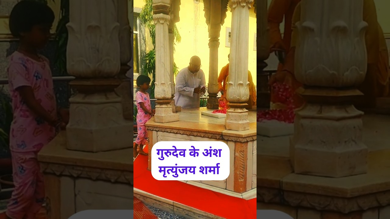 गुरुदेव के अंश आद. मृत्युंजय शर्मा  🙏🏻🙏🏻 