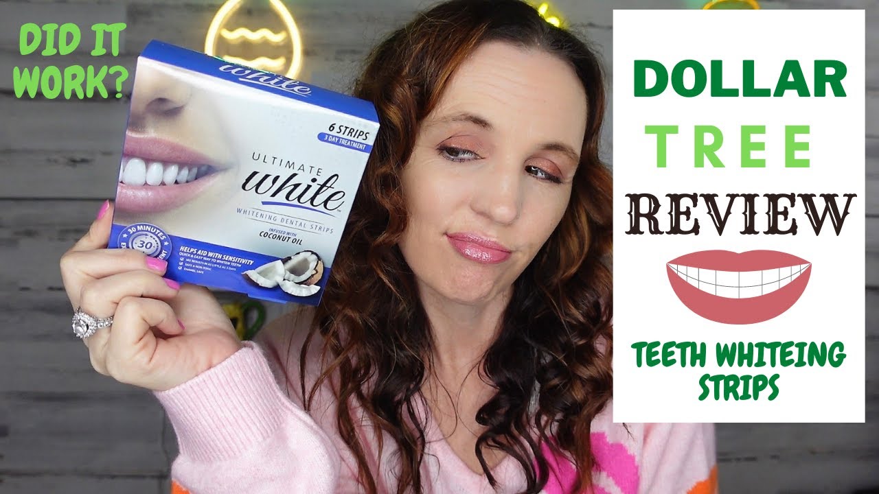 DOLLAR TREE REVIEW DID THE TEETH WHITENING WORK