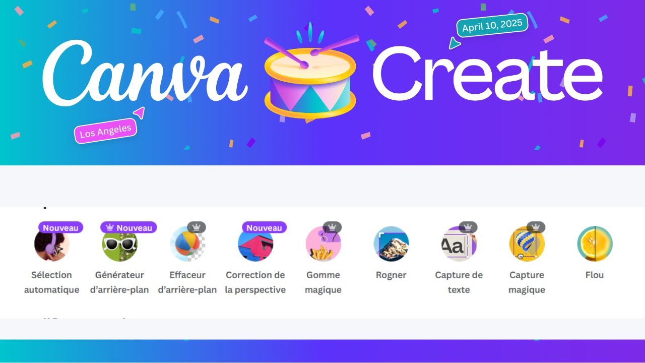 Tutoriel des mises à jour de l' EDITEUR PHOTO de Canva