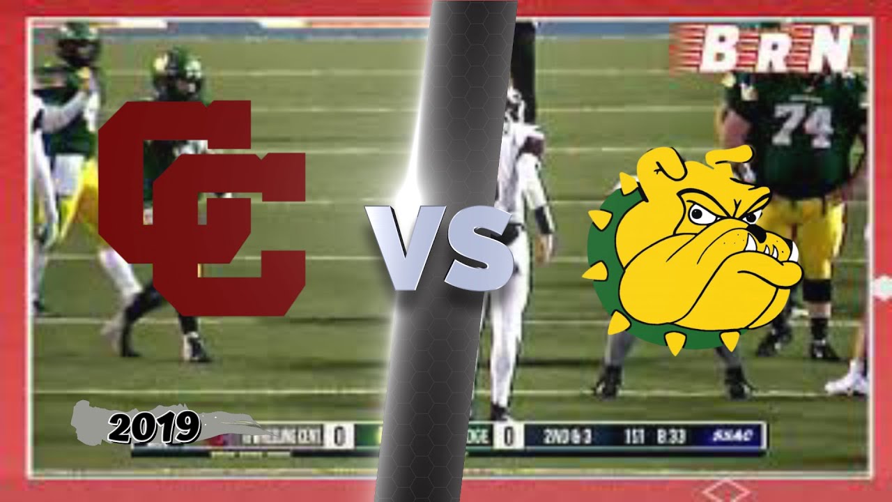 2019 🏈 Wheeling Central Catholic vs. Doddridge County | Class A State Championship Game.