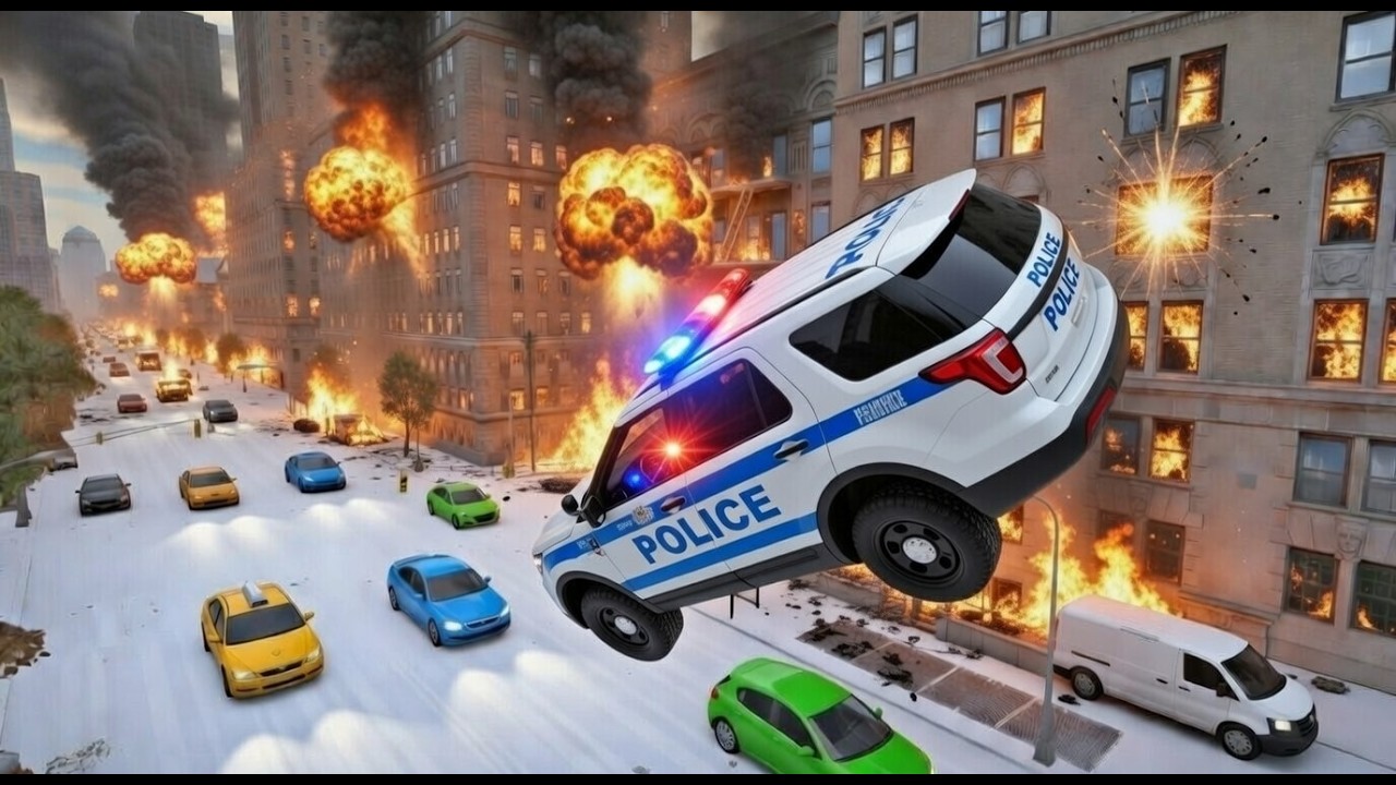 GTA 4 CRASH TESTING REAL CARS #52