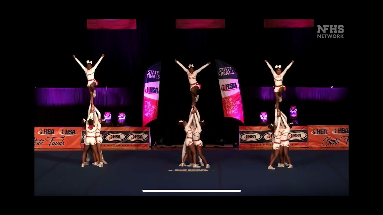 Homewood Flossmor High School IHSA Cheerleading State Finals 2024