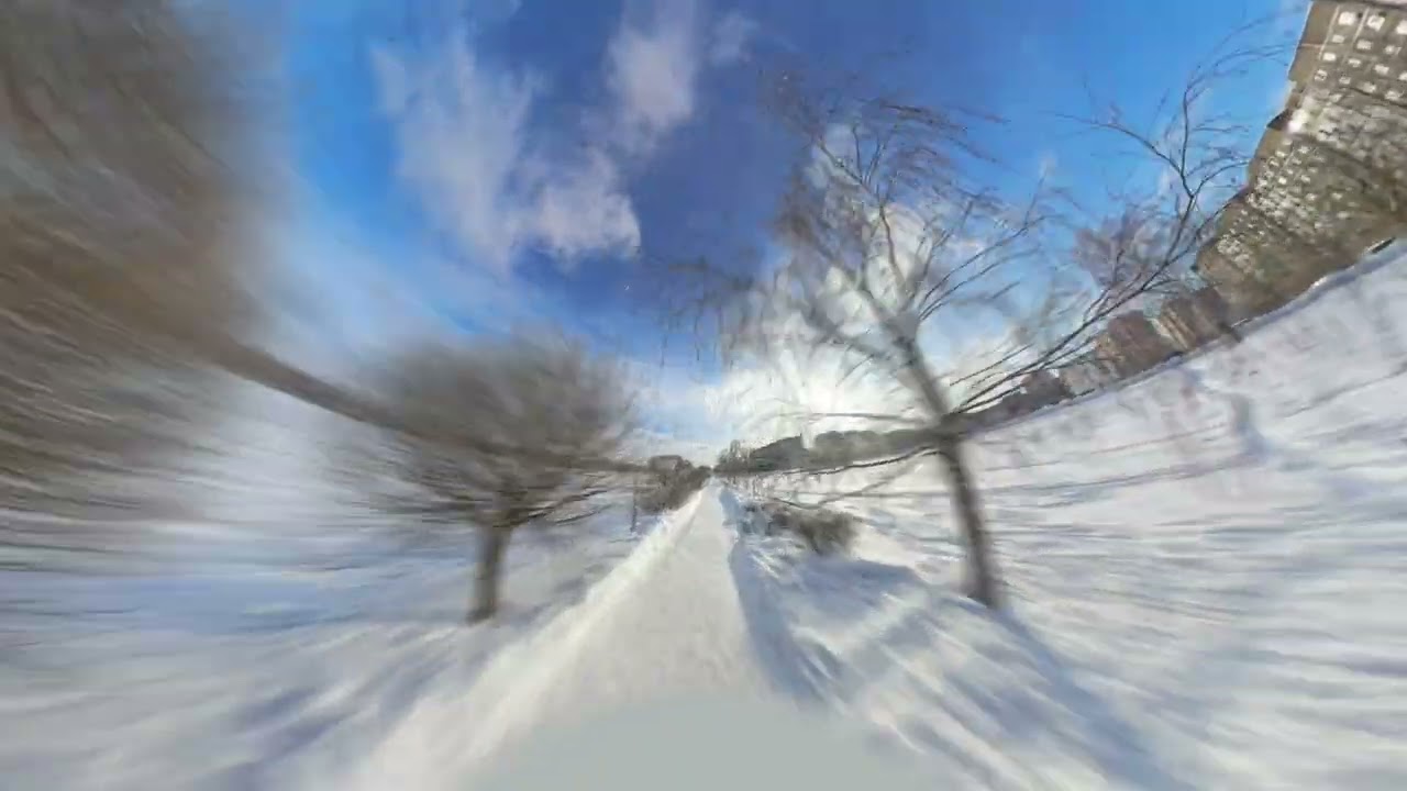 #Гомель Любенский мкрн. №5 - берег #HyperLapse #Gomel 4k