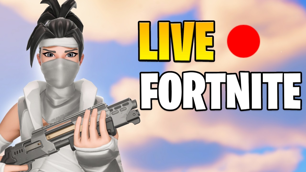 live fortnite fr go  les 1k abos