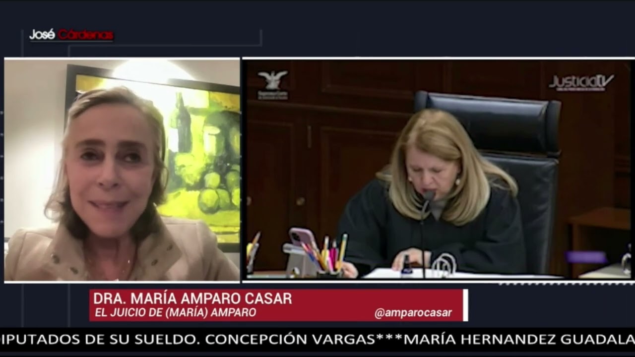 No es buena idea elegir a jueces por voto popular: María Amparo Casar