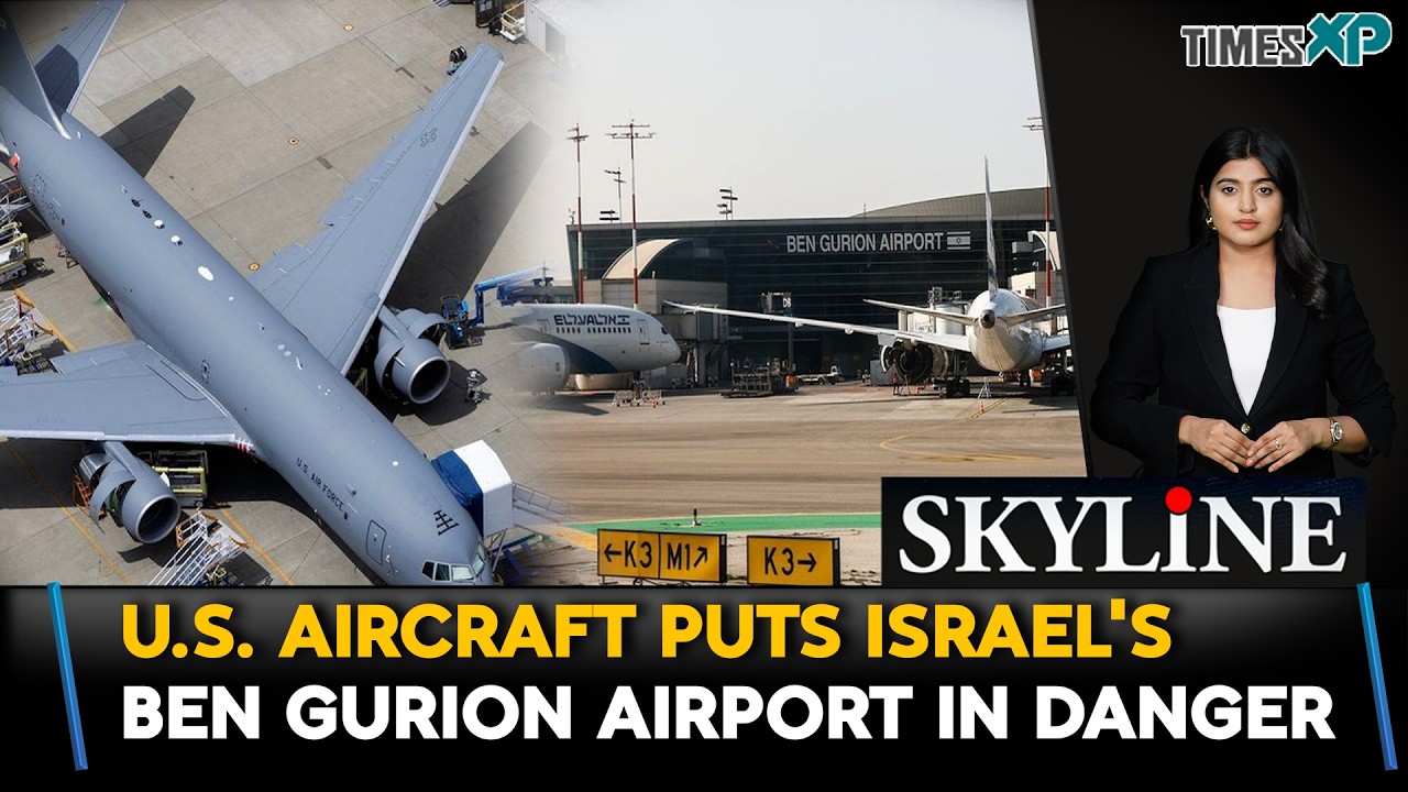 U.S. Aircraft Puts Israel's Ben Gurion Airport In Danger Amid Iran-Israel-U.S. War