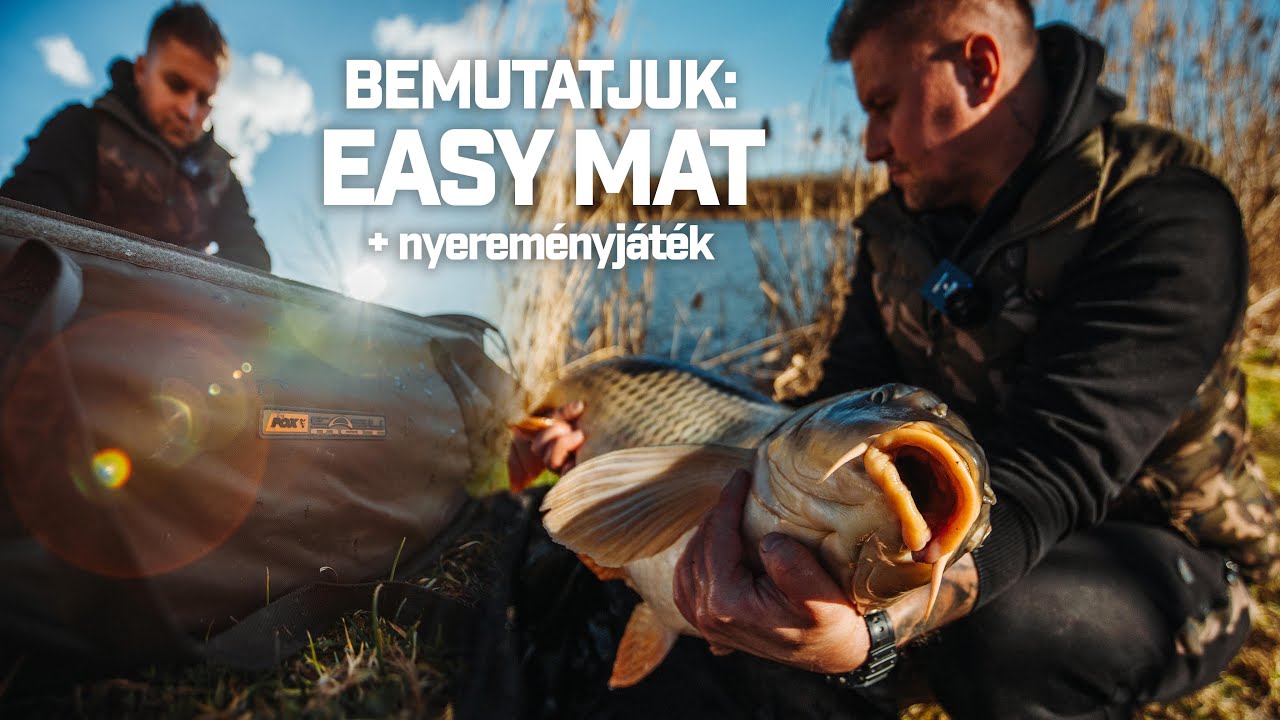 FÉL PERC ÉS KÉSZ - Megújult a Fox Easy Mat + NYEREMÉNYJÁTÉK