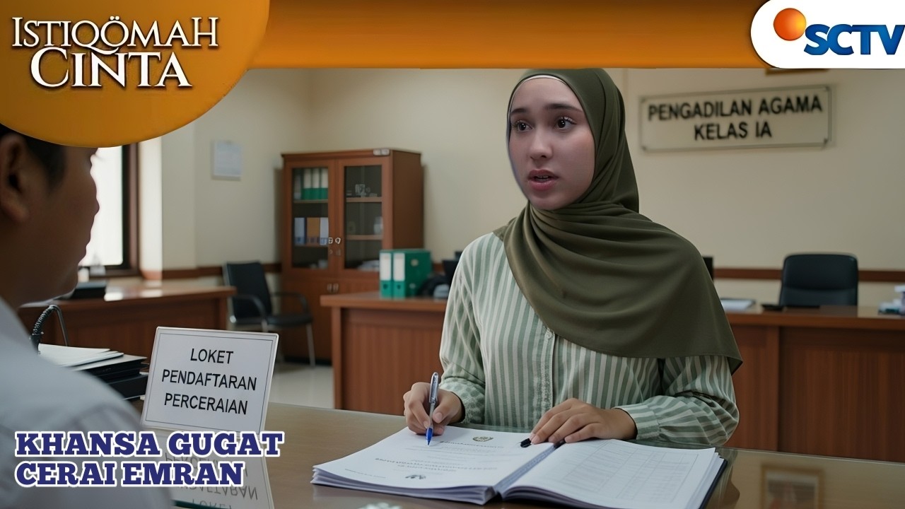 KHANSA GUGAT CERAI EMRAN / ISTIQOMAH CINTA SCTV HARI INI 25 FEBRUARI 2026