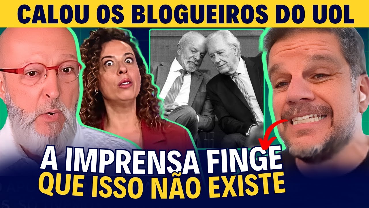 Blogueiros repetem NARRATIVA do Lula e levam INVERTIDA de Rodrigo Pimentel