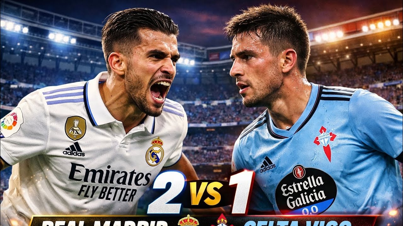 🔥 REAL MADRID vs CELTA VIGO 2-1 🔥 Dramatis di Bernabeu! Dani Ceballos Jadi Kunci Kemenangan!