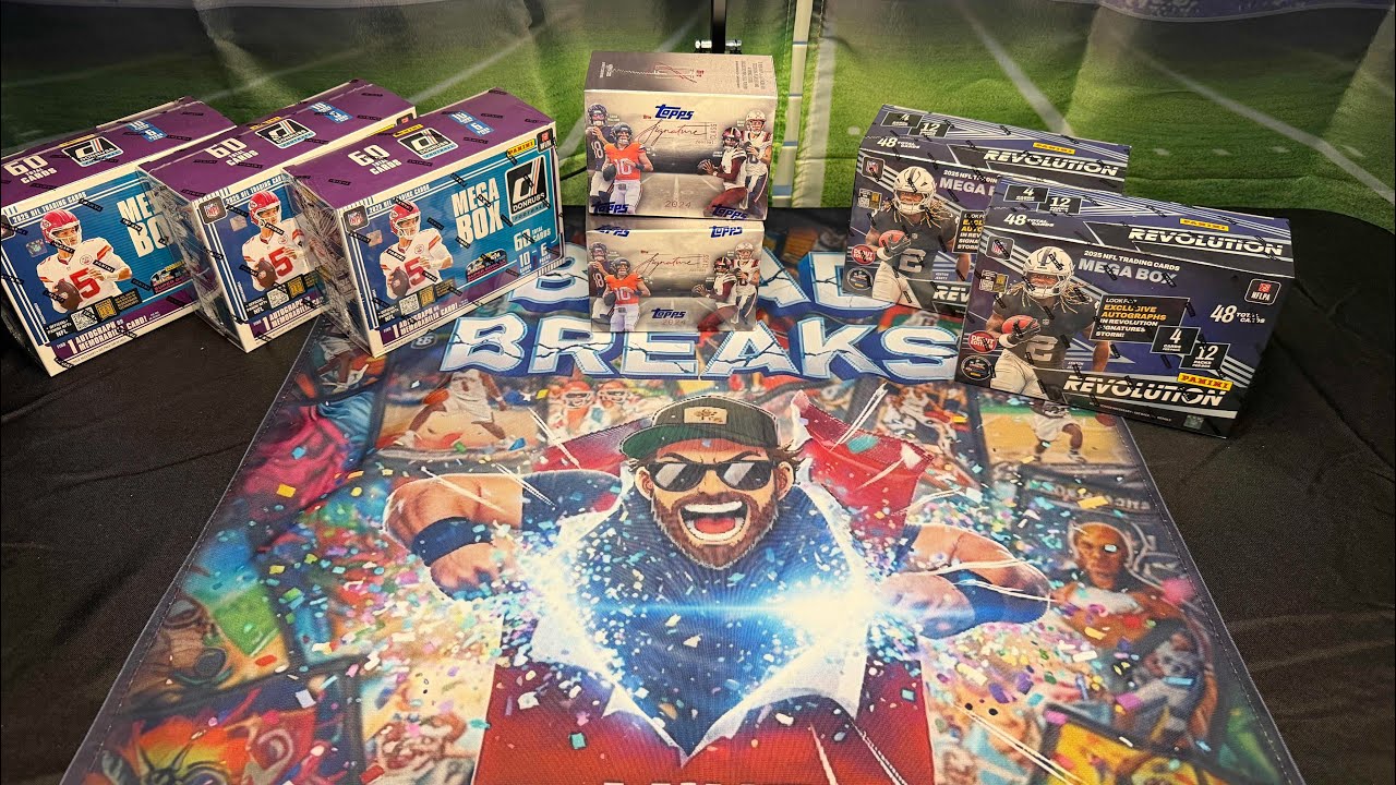 ARE THESE THE BEST ROOKIE BOX’S? 🏈 2025 Panini Revolution NFL Rip come see what we pull!! 