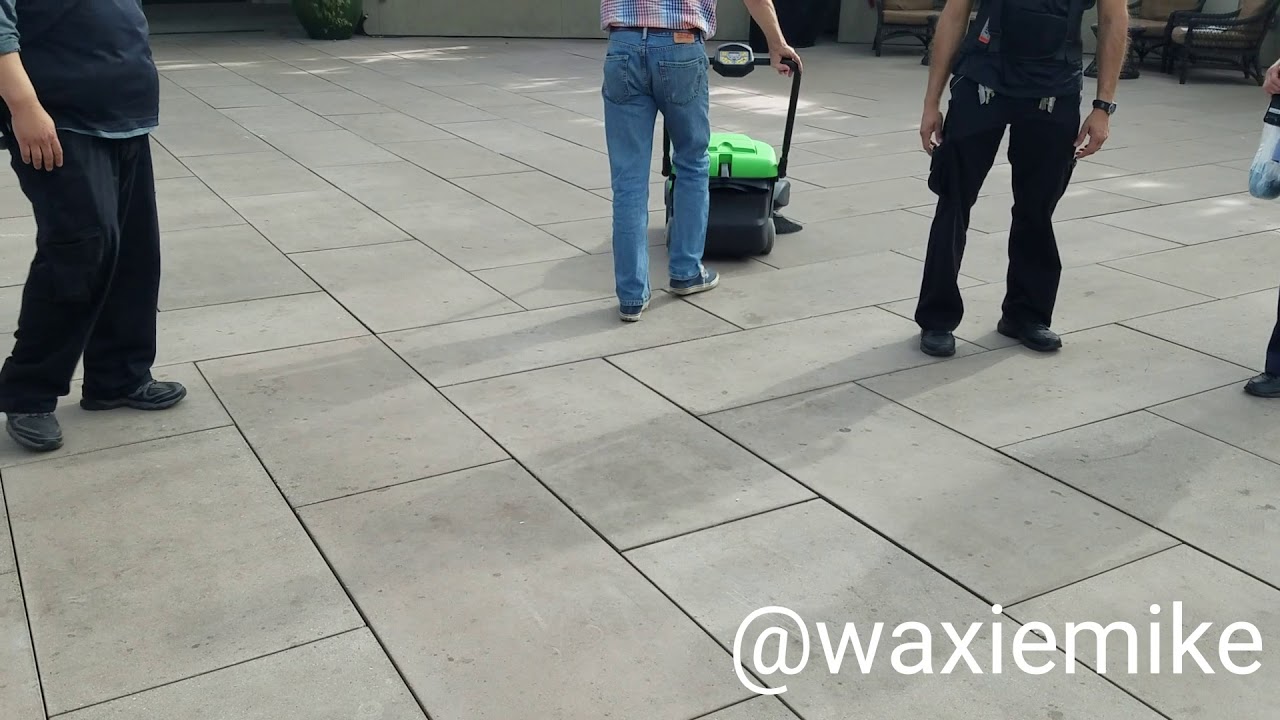 WAXIE delivery and training of an IPC Eagle Sweeper
