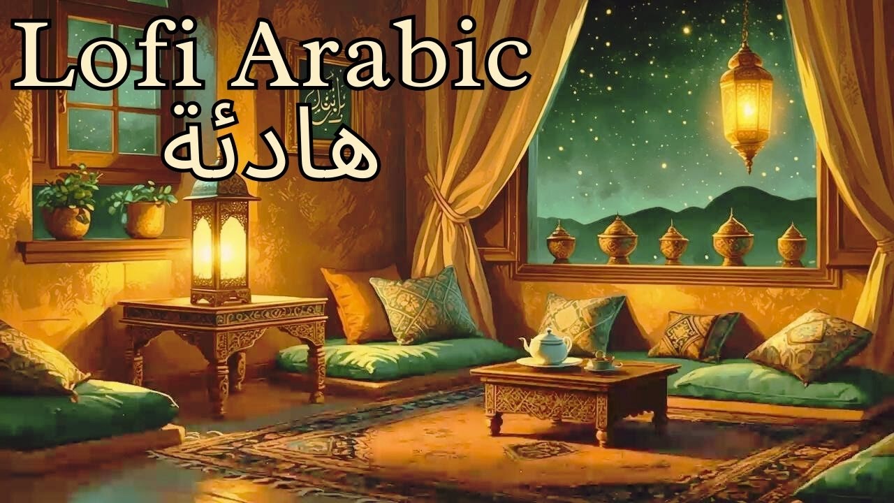 Lofi Arabic Chill 🌙 Soft Oud Music to Study, Sleep & Relax with Warm Arabian Night Ambience