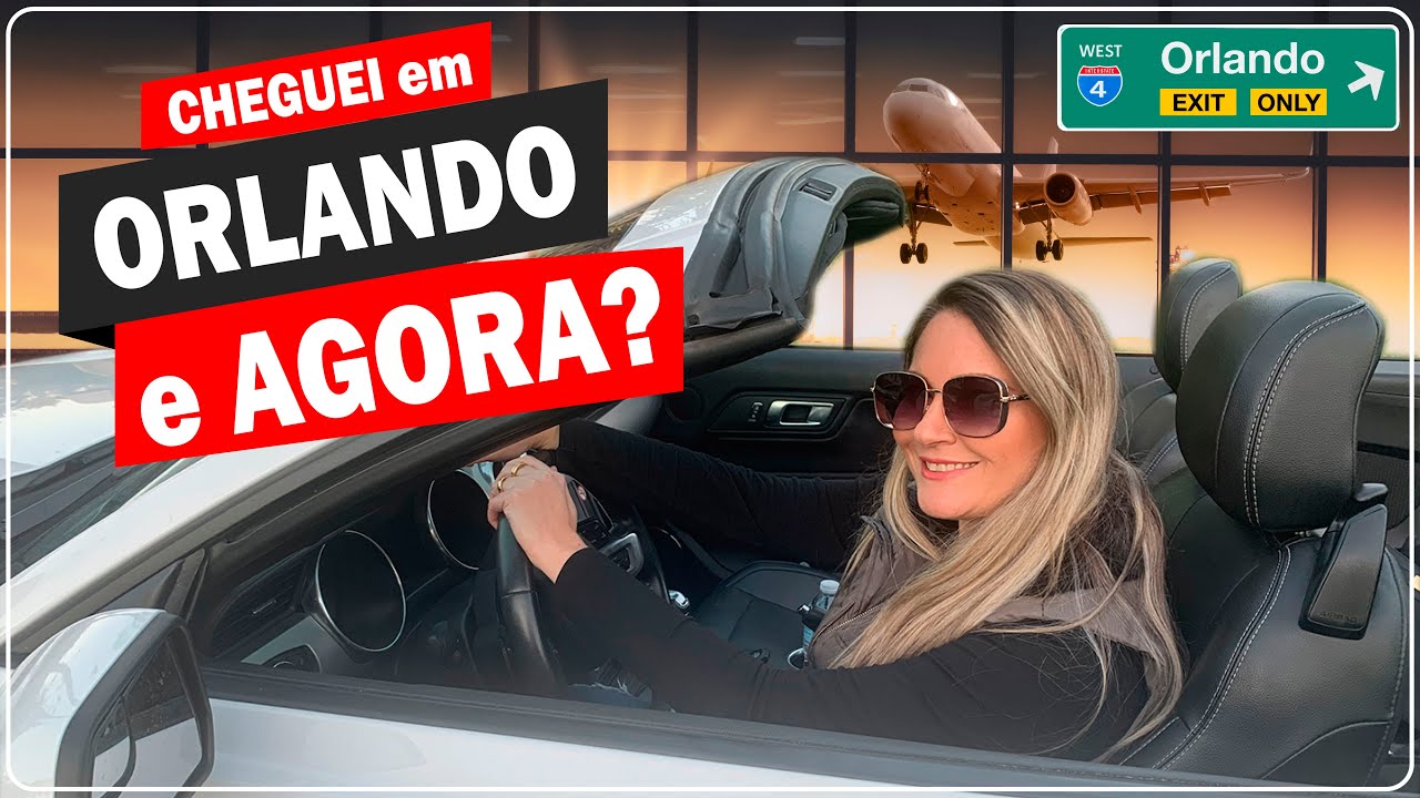 CHEGANDO em ORLANDO | CAMINHO do AEROPORTO INTERNACIONAL de ORLANDO (MCO) até a INTERNATIONAL DRIVE?