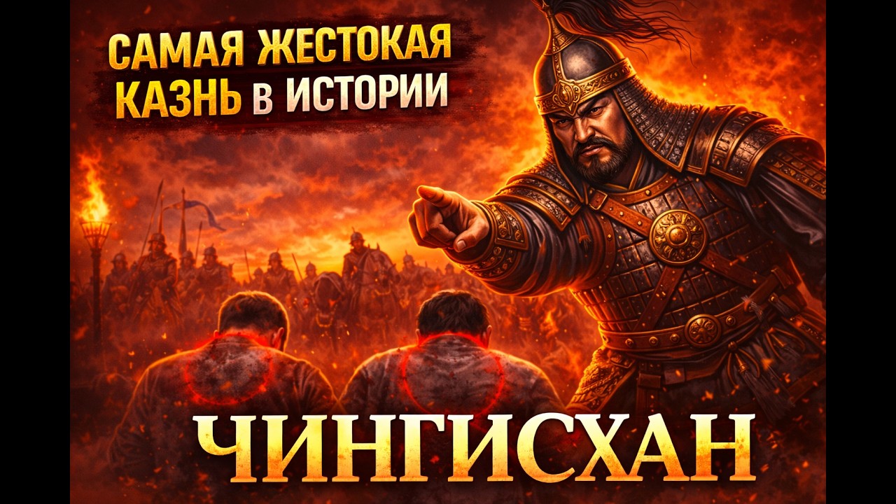 ⚡ БЕСЧЕЛОВЕЧНО! КАЗНЬ!Шок и Ужас Монгольской Империи-ЧИНГИСХАН