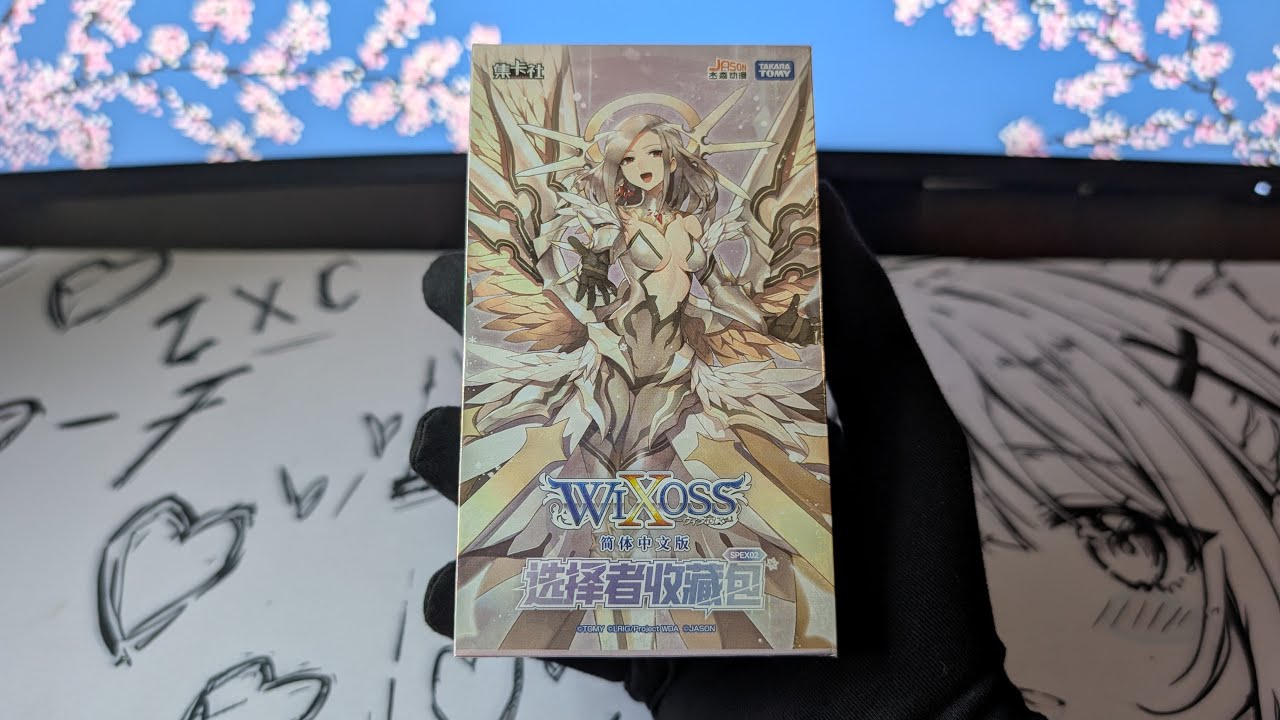 Распаковка карточек WIXOSS SPEX02